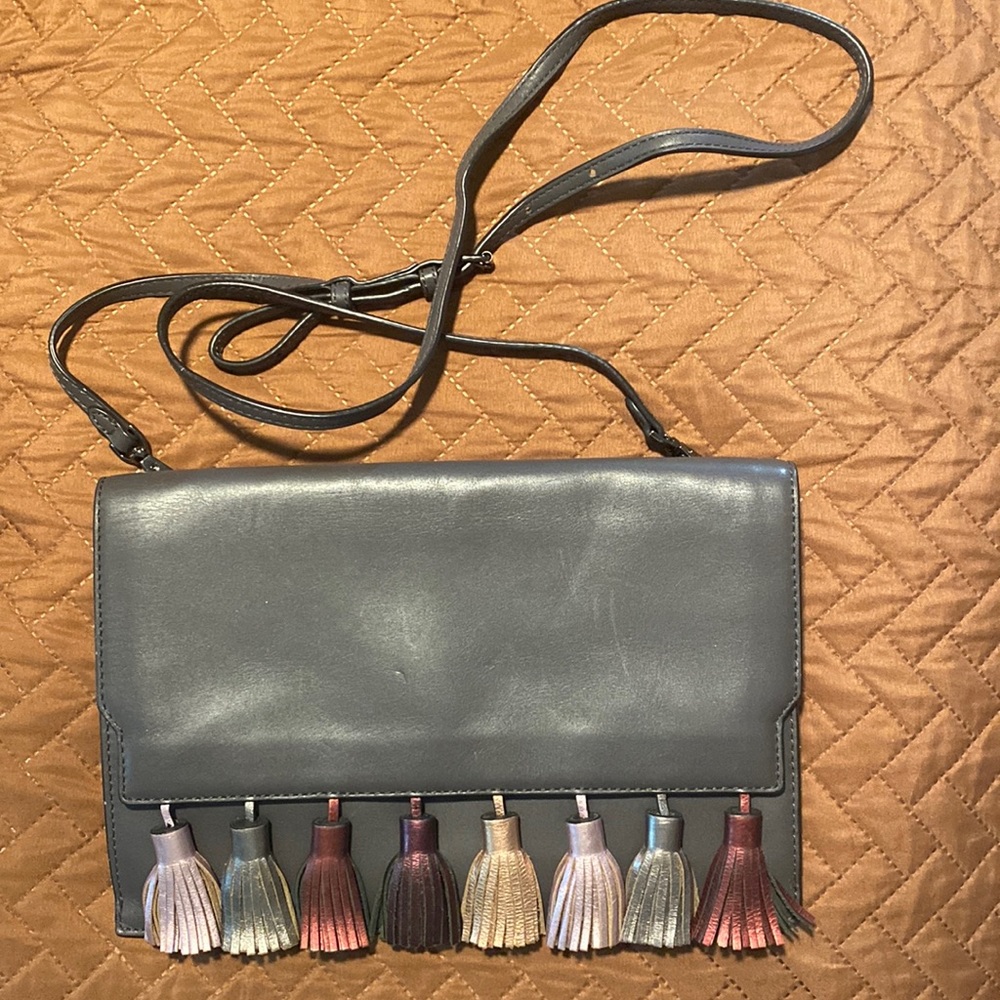 Rebecca Minkoff Tassel Clutch/crossbody bag